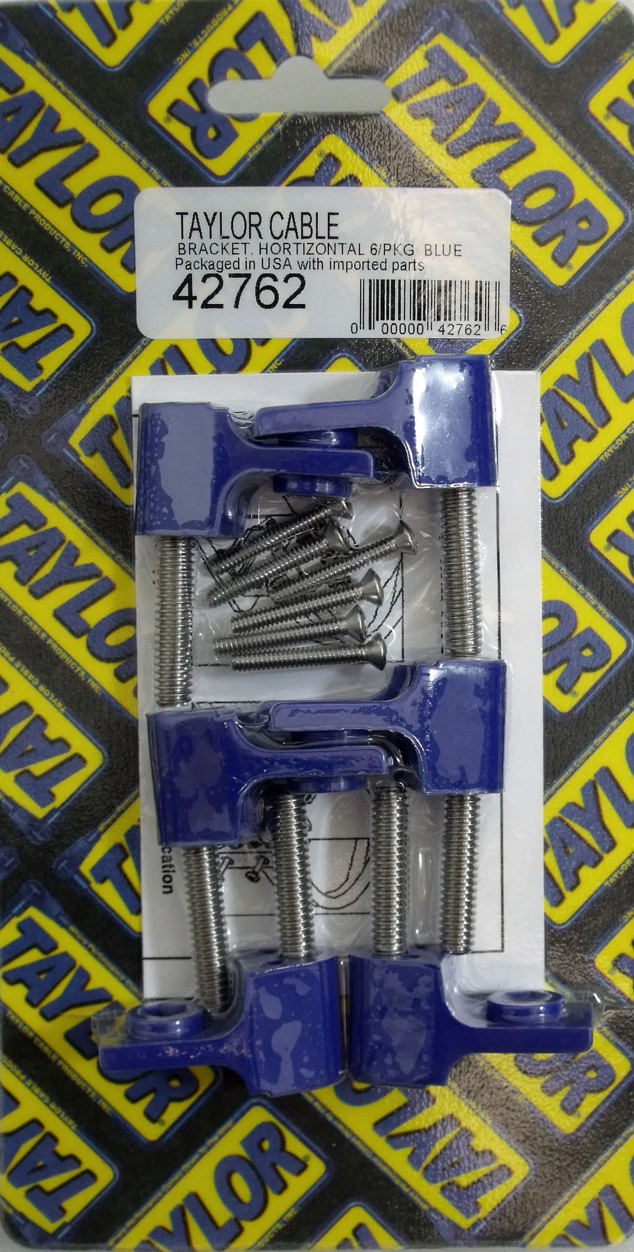 Spark Plug Wire Holder 6 Blue 42762